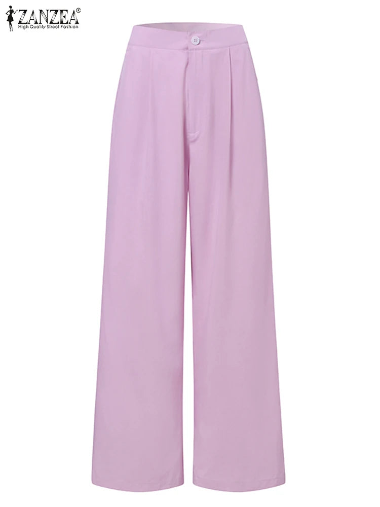 Costume Élégant Femme – Ensemble Chemise Oversize & Pantalon